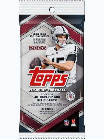 2026 Topps Flagship Football Fatpack